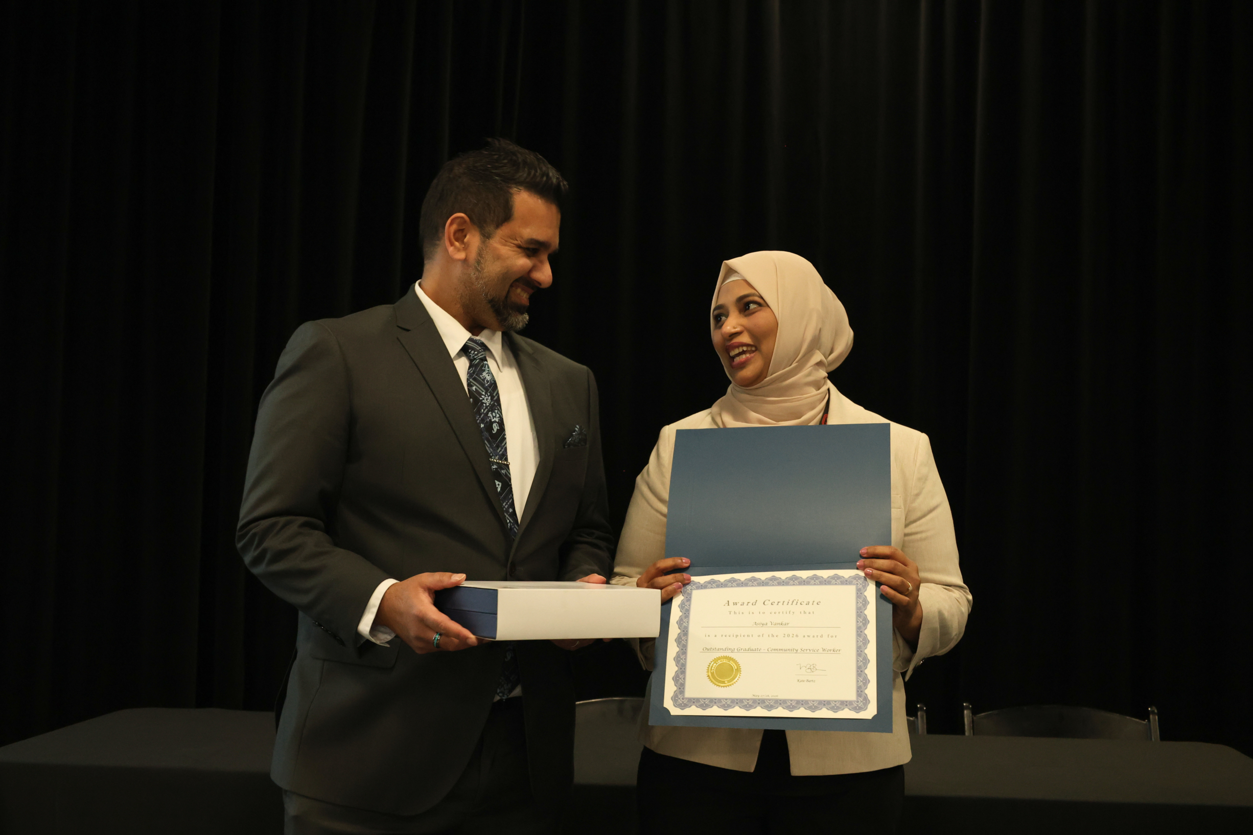 cco  -CCO Celebrates Asiya Vankar as an Outstanding Graduate Award Recipient!
